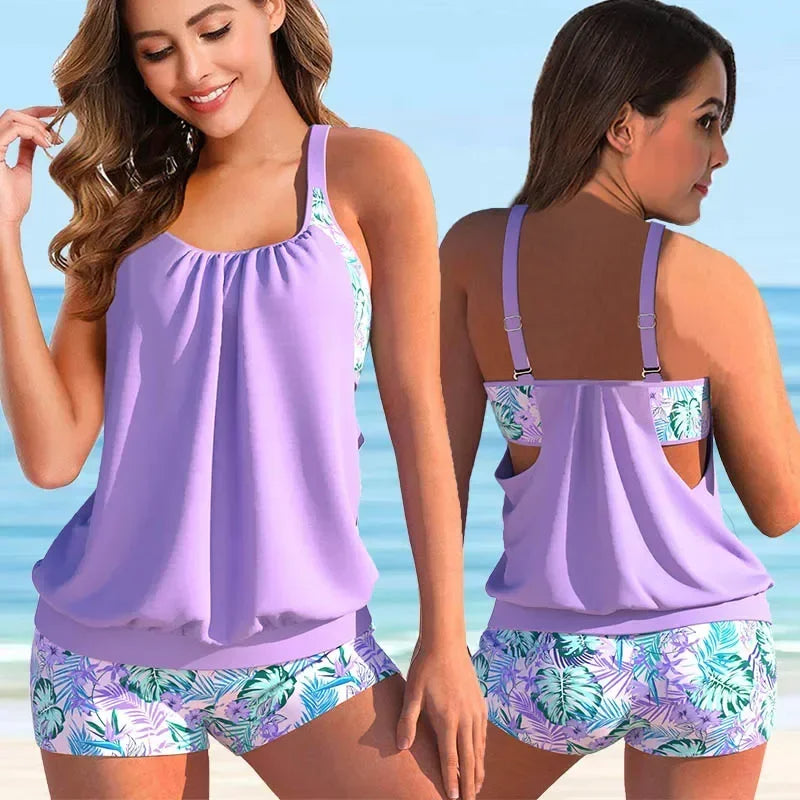 The Coastal Serenity Tankini Set