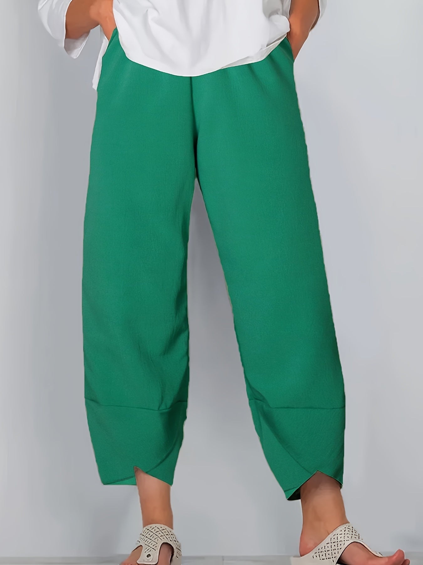 Zara™ Elegant Side-Pocket Trousers
