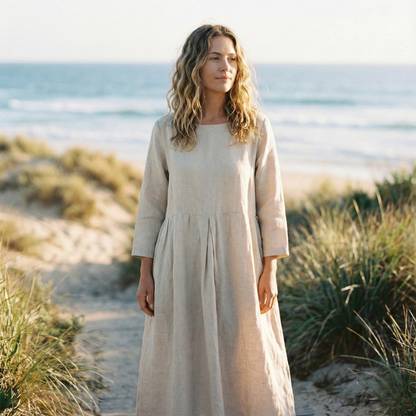 The Apricot Coast Midi Dress