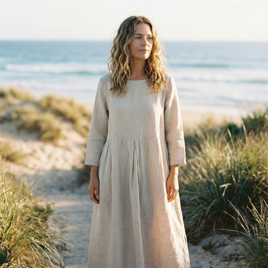 The Apricot Coast Midi Dress